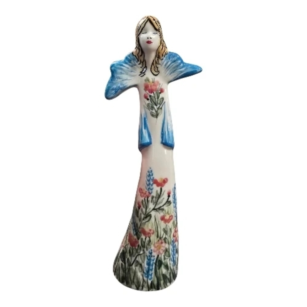 Unikat Angel Ceramic Angel Figurine 10in